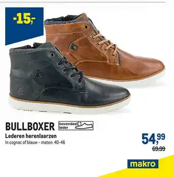 Bullboxer Lederen Herenlaarzen