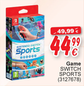 Cora Game SWITCH SPORTS aanbieding