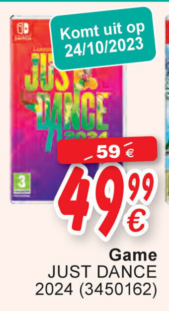 Cora Game JUST DANCE 2024 aanbieding