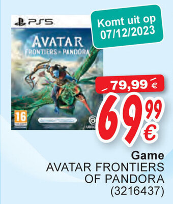Game AVATAR FRONTIERS OF PANDORA