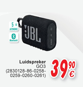 Cora Luidspreker GO3 aanbieding