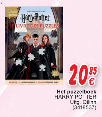 Cora Het puzzelboek HARRY POTTER aanbieding
