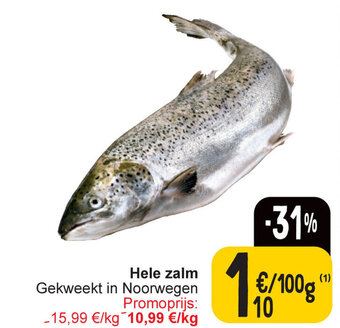 Cora Hele zalm aanbieding