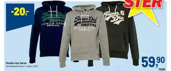 Makro Hoodie Heren aanbieding