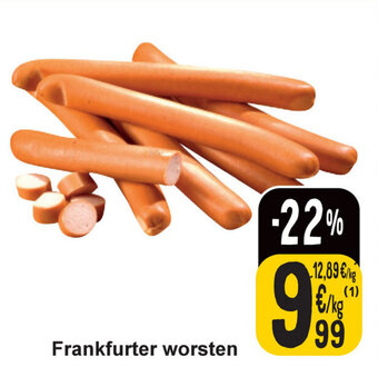 Cora Frankfurter worsten aanbieding