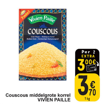 Cora Couscous middelgrote korrel VIVIEN PAILLE aanbieding