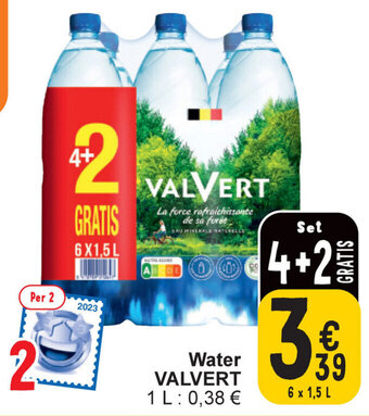 Cora Water VALVERT aanbieding