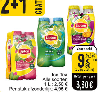 Cora Ice Tea aanbieding