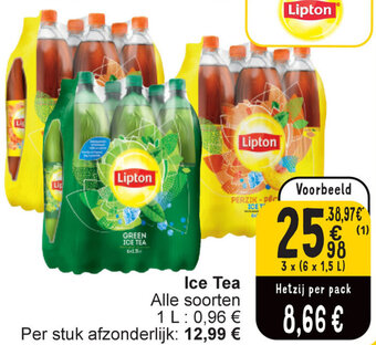 Cora Ice Tea aanbieding