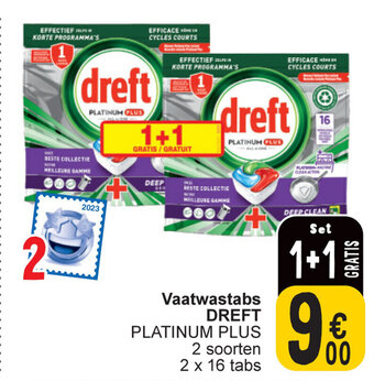 Cora Vaatwastabs DREFT aanbieding