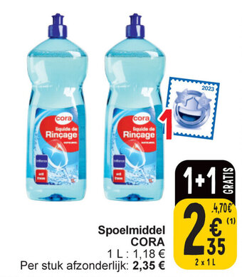 Cora Spoelmiddel aanbieding