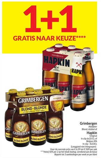 Intermarché Grimbergen of Hapkin aanbieding