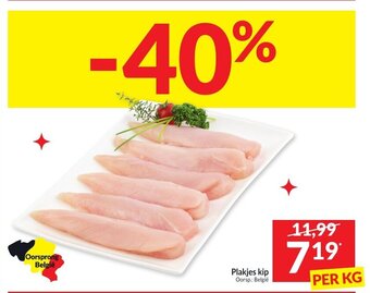 Intermarché Plakjes kip aanbieding