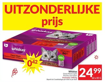 Intermarché Whiskas aanbieding