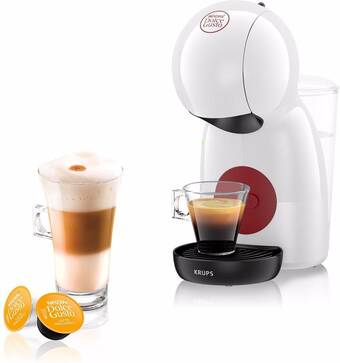 Bol.com Krups nescafé dolce gusto piccolo xs kp1a0110 - handmatige koffiecupmachine - wit aanbieding