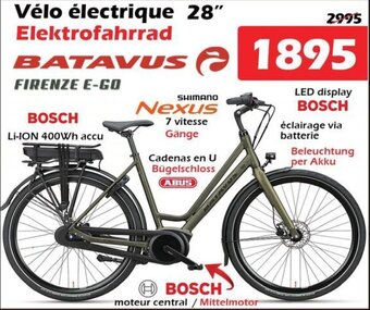 Vélo électrique 28″ Elektrofahrrad
