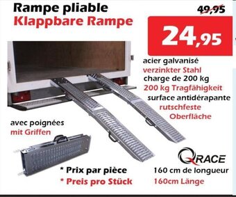 Rampe pliable Klappbare Rampe