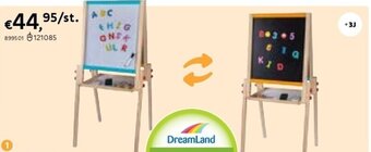 Dreamland Dreamland krijtbord/witbord H112cm aanbieding