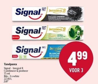 Delhaize Tandpasta aanbieding