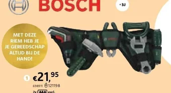 Bosch mini gereedschapsriem