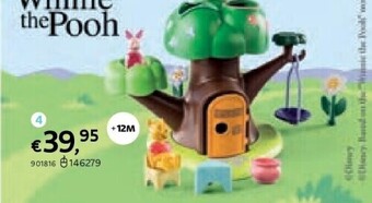 Playmobil 1.2.3 71316 winnie de poeh boomhut