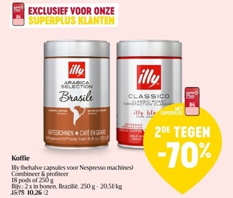 Delhaize Koffie aanbieding