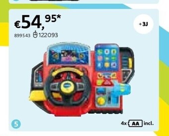 Vtech rijd & leer racer