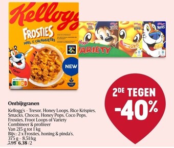 Delhaize Ontbijtgranen aanbieding