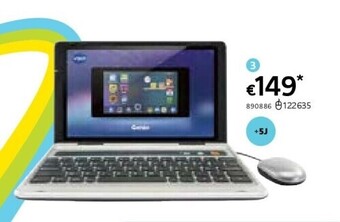 Vtech genio mijn eerste laptop azerty