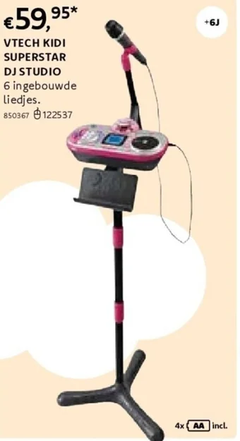 Vtech kidi superstar dj studio