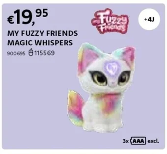 Dreamland MY FUZZY FRIENDS MAGIC WHISPERS aanbieding