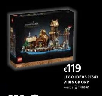 Dreamland LEGO IDEAS 21343 VIKINGDORP aanbieding
