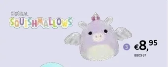 Dreamland SQUISHMALLOWS KNUFFEL FLIP-A-MALLOWS 12,5 cm aanbieding