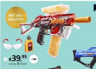 ZURU BLASTER X-SHOT HYPER GEL TRACE FIRE