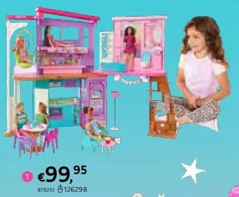 Dreamland Barbie poppenhuis vacation house 2022 aanbieding