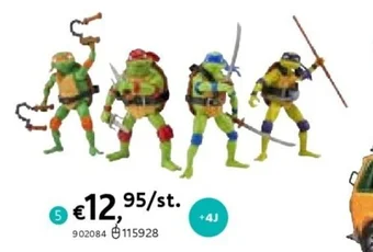 ACTIEFIGUUR TEENAGE MUTANT NINJA TURTLES MUTANT MAYHEM