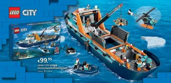 Dreamland LEGO CITY 60368 POOLONDERZOEKSSCHIP aanbieding