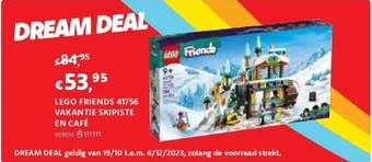 LEGO FRIENDS 41756 VAKANTIE SKIPISTE