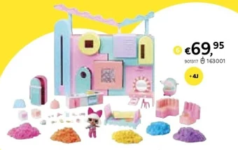 Dreamland L.O.L. SURPRISE! SQUISH SAND MAGIC HOUSE aanbieding
