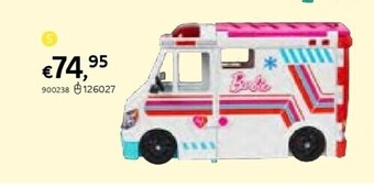 Dreamland Barbie ambulance aanbieding