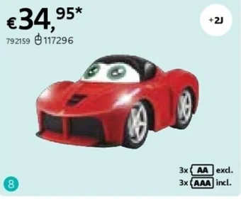 Dreamland BBURAGO JUNIOR AUTO RC FERRARI MY 1ST RC aanbieding