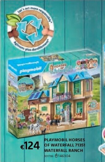 Dreamland PLAYMOBIL HORSES OF WATERFALL 71351 WATERFALL RANCH aanbieding