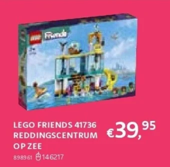 Dreamland LEGO FRIENDS 41736 REDDINGSCENTRUM OP ZEE aanbieding