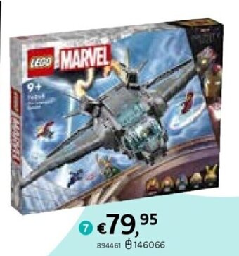 Dreamland LEGO MARVEL AVENGERS THE INFINITY SAGA 76248 DE AVENGERS QUINJET aanbieding