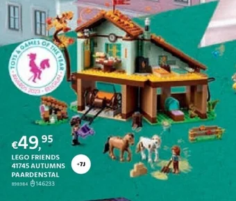 LEGO FRIENDS 41745 AUTUMNS PAARDENSTAL