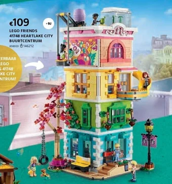 Dreamland LEGO FRIENDS 41748 HEARTLAKE CITY BUURTCENTRUM aanbieding