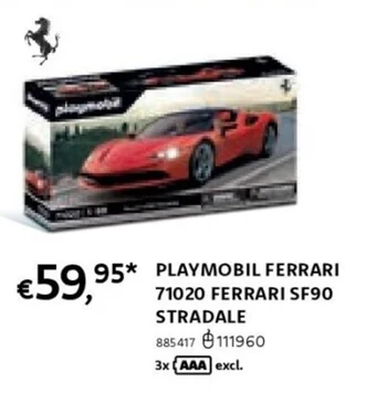 PLAYMOBIL FERRARI 71020 FERRARI SF90 STRADALE