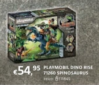 Dreamland PLAYMOBIL DINO RISE 71260 SPINOSAURUS aanbieding