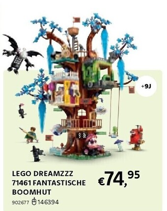 Dreamland LEGO DREAMZZZ 71461 FANTASTISCHE BOOMHUT aanbieding