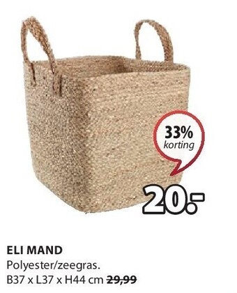 Jysk Eli mand aanbieding